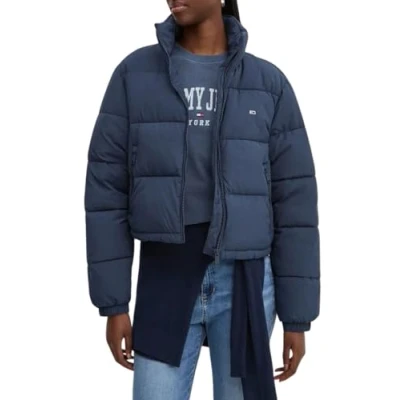 Abbildung von Tommy Jeans Steppjacke mit Logostickerei