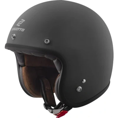 Abbildung von Bogotto H541 Solid Jethelm, schwarz matt, XS