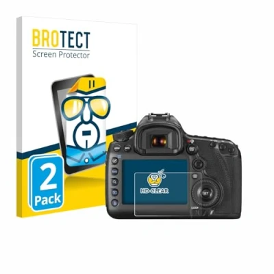 Abbildung von BROTECT (2 Stück Schutzfolie für Canon EOS 5DS / R Displayschutz Folie Ultra Klar
