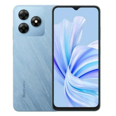Abbildung von Blackview Wave 8C 4G Smartphone ohne Vertrag, 6,56&#039;&#039; HD+, Octa Core 6GB+64GB (2TB Externe SD), 13MP+8MP Kamera, 3 Kartensteckplätze, Android 14 DUAL SIM Handy, Smart K Box Lautsprecher, GPS Blau