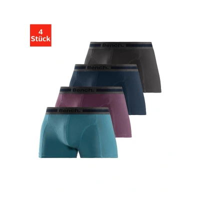 Abbildung von Bench SET PACK 4 Panties, Herren, Größe: Small, Blau bordeaux anthrazit petrol