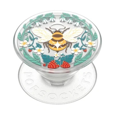 Abbildung von PopSockets Handy Griff PlantCore Translucent Bee Boho