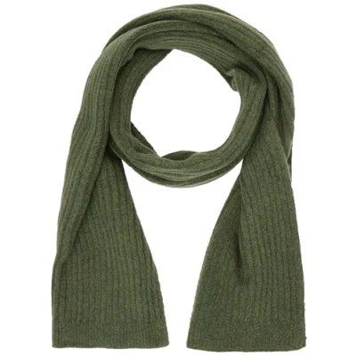 Abbildung von PIECES Damen Pcjeslin Wool Long Scarf Noos Bc, Trekking Green, Einheitsgröße