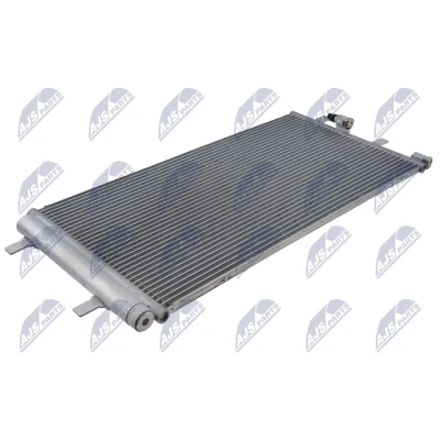 Abbildung von NTY CCS AU 025 Klimakondensator Aluminium AUDI: A4 B8 Avant, A5 Sportback, Q5, PORSCHE: Macan