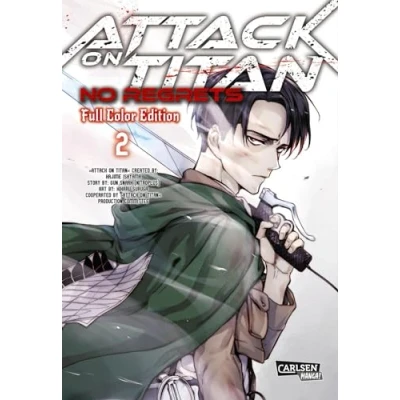 Abbildung von Attack On Titan No Regrets Full Colour Edition 2: Color