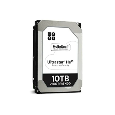 Abbildung von hgst Ultrastar He10 10TB 10000GB Serial ATA III interne Festplatten (5 60C, 40 70C, III, HDD, 5/12)