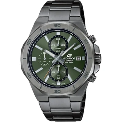Abbildung von CASIO EDIFICE Chronograph EFV 640DC 3AVUEF, Quarzuhr, Armbanduhr, Herrenuhr, Stoppfunktion, bis 10 bar wasserdicht