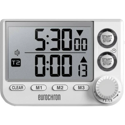 Abbildung von Eurochron Eieruhr EDT 8002 Timer Weiß digital