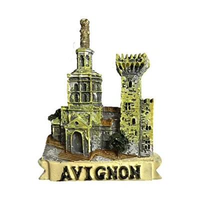 Abbildung von 3D Avignon Frankreich Kühlschrankmagnet Touristensouvenirs Harz Magnetaufkleber Home &amp; Kitchen Dekoration aus China