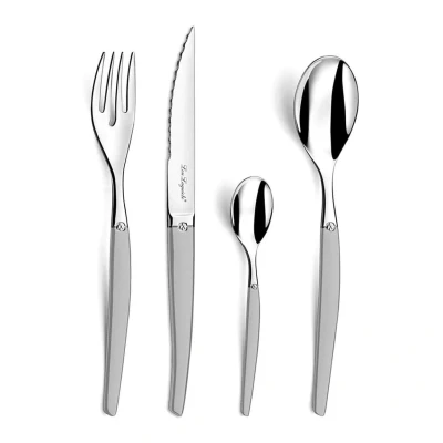 Abbildung von Lou Laguiole Jet 24 teiliges Besteckset Satin