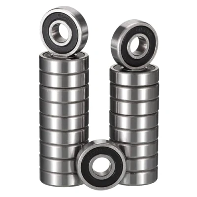 Abbildung von TUZUK 20 Stück 604 2RS Kugellager Abgedichtet 4x12x4mm Vorgeschmiert/Chromstahl/Gummi Doppeldichtung, 604RS Rillenkugellager