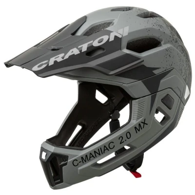 Abbildung von Cratoni Fahrradhelm C Maniac 2.0 MX Enduro Downhill Freeride Fullfacehelm Kinnbügel abnehmbar