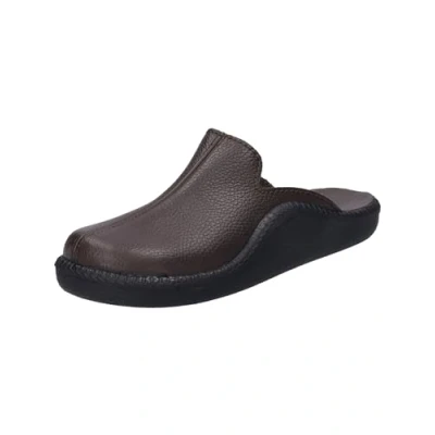 Abbildung von Josef Seibel Herren Pantoffeln Monaco 202 G, Männer Hausschuhe,Weite H (Weit),schluepfschuhe,Slip ons,Backless Slipper,Mocca,50 EU