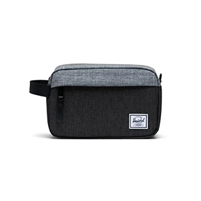 Abbildung von Herschel Supply Unisex Chapter Toiletry Kit, Schwarz Crosshatch/Schwarz/Raven Crosshatch, Einheitsgröße, Zubehör