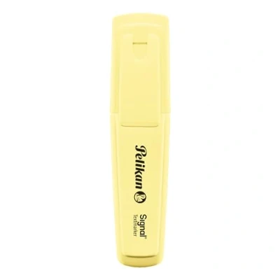 Abbildung von Pelikan Signal Banane, gelbe Kuchenmarkierungen, auf Wasserbasis, waschbar, hautfreundlich, 10 Stück
