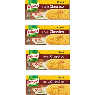 Abbildung von Knorr: Bouillon Würfel &quot;Classico&quot;, 4 Boxen à 10 g, Stück