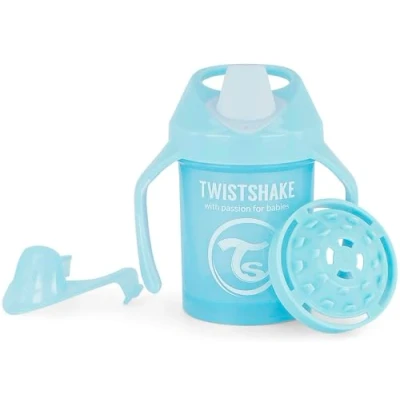 Abbildung von Twistshake Mini Cup Schnabeltasse 230ml, Pastellblau