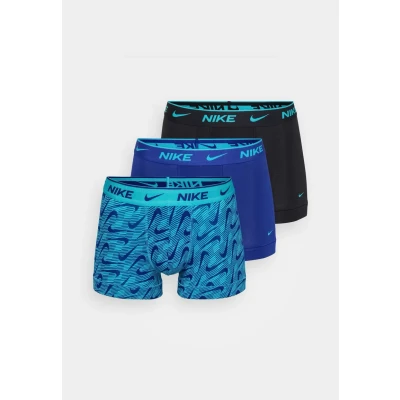 Abbildung von Nike Herren Trunk 3pk Unterwäsche, Dsty Ccts Swsh PRT/Dp Royl Bl/Blk, M