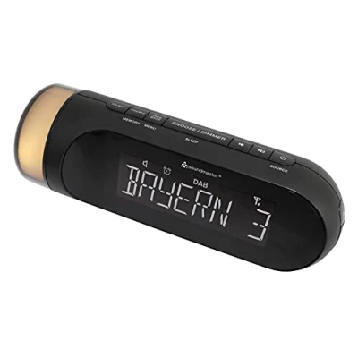 Abbildung von Soundmaster UR6600SW Radiowecker Nachtlicht dimmbar DAB+ UKW Radio USB Laden Uhrenradio