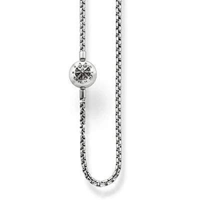 Abbildung von Thomas Sabo Unisex Kette Karma Beads geschwärzt 925 Sterling Silber KK0002 001 12