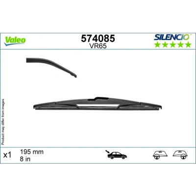 Abbildung von Scheibenwischer Valeo 574085 200mm hinten TOYOTA: Auris Schrägheck, Urban Cruiser, LEXUS: CT