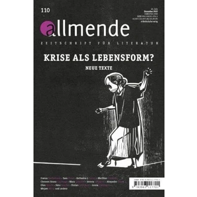 Abbildung von Allmende 110 Zeitschrift für Literatur: Krise als Lebensform. Neue Texte (allmende Literatur)