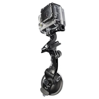 Abbildung von Mantona Saugnapf Halterung (glatte Oberflächen, geeignet für GoPro Hero 11 10 9 8 7 6 5 4 3+, Session)
