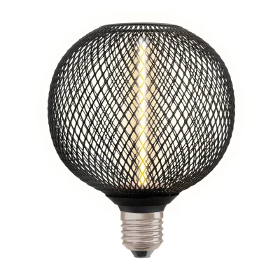 Abbildung von DECOR LED STRAW FILAMENT GLOBE 125 12 BLACK DIM 3.5W 818 E27