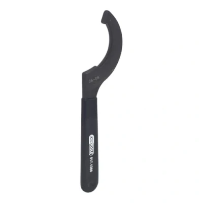 Abbildung von KS Tools 5171380 Fester Hakenschlüssel mit Nase, 80 90 mm