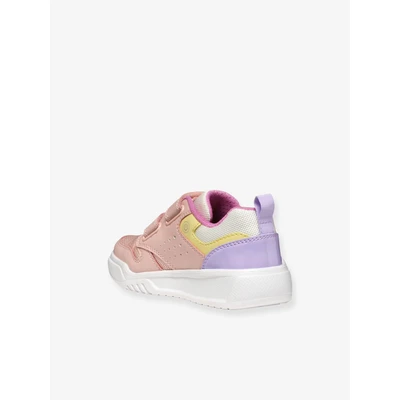 Abbildung von Geox J Illuminus GIRL Sneaker low für Kinder, Größe: 26, Pink/multicolor Schuhe