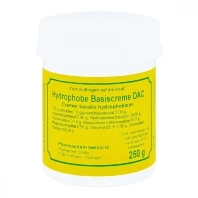 Abbildung von Hydrophobe Basiscreme DAC 250 g
