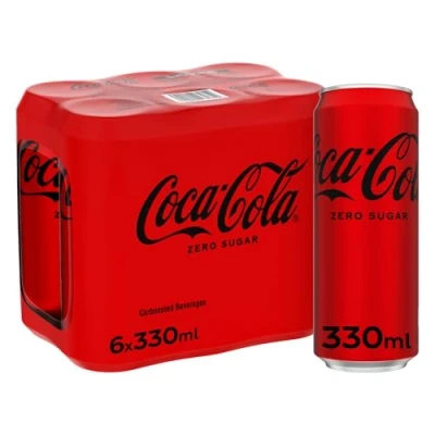 Abbildung von COKE ZERO 24X330ML CAN A06992
