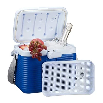 Abbildung von relaxdays Outdoor Flaschenkühler Kühlbox klein 8 Liter
