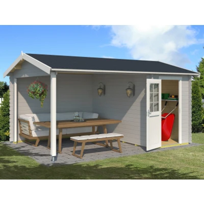 Abbildung von LASITA MAJA Gartenhaus &quot;Wibo&quot;, (Set), mit Anbau