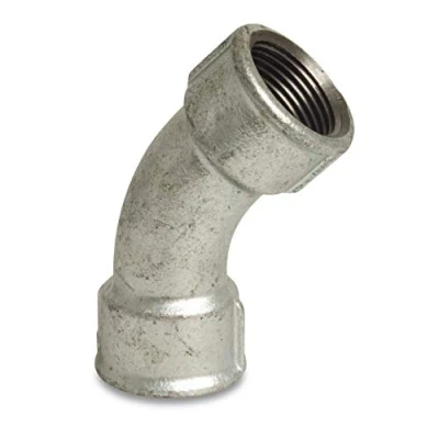 Abbildung von Gewindefitting Temperguss Bogen 45 1&quot; IG x