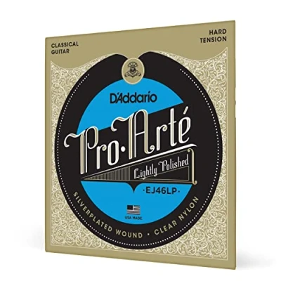 Abbildung von D&#039;Addario Gitarrensaiten Konzertgitarre Akustikgitarre Akustik Gitarre Saiten Classical Guitar Strings EJ46LP Pro Arte Satz 0285&#039; 045&#039;