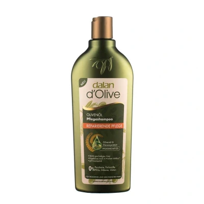 Abbildung von Dalan d&#039;Olive Shampoo Repairing Pflege für trockene und geschädigte Haare 400ml