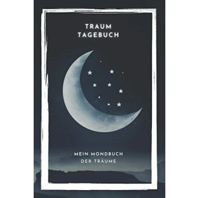 Abbildung von Traumtagebuch mit Mondphasen: zum Ausfüllen und Ankreuzen von Träumen Notizbuch für Traumdeutung &amp; Traumanalyse luzide Träume, Tagträume, ... Platz ca. 60 Träume DIN A5 ähnlich