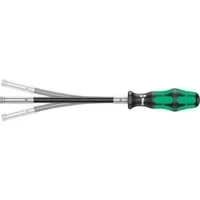 Abbildung von Wera Bit Set Handhalter 393 S extra slim mit flexiblem Schaft