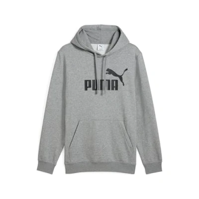 Abbildung von Puma Essentials No. 1 Logo Hoodie Herren Mit Print Medium Gray Heather Größe: S