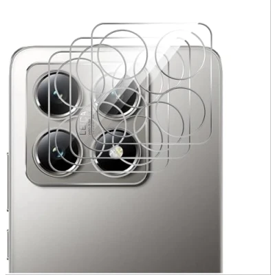 Abbildung von GIOPUEY [kompletter Schutz Kameraschutz Kompatibel mit Xiaomi 14T, [3 Stück] 3D Glas Schutzfolie [Hochtransparent] Camera Protector für 14T