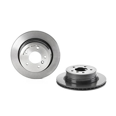 Abbildung von BREMBO COATED DISC LINE 09.B411.11 Bremsscheibe 300 20 5 innenbelüftet beschichtet hochgekohlt mit Schrauben BMW: 1 Cabrio, Coupe