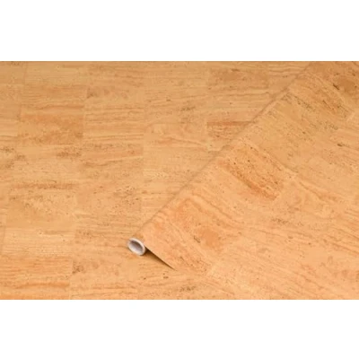 Abbildung von d c fix Möbel Klebefolie Kork Holz Optik 67,5 cm x 2 m Möbelfolie selbstklebende Deko Folie für Küche, Tisch, Schrank, Fensterbank, Küchenfronten Schrankfolie Tischfolie Holzfolie braun