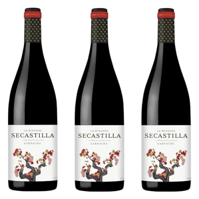 Abbildung von Viñas del Vero La Miranda de Secastilla Garnacha Tinto Rotwein Wein trocken Somontano Spanien I Visando Paket (3 Flaschen)