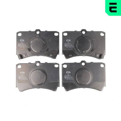 Abbildung von OPTIMAL BP 09437 Bremsbelagsatz Vorderachse mit akustischer Verschleißwarnung MAZDA: 323 III Hatchback