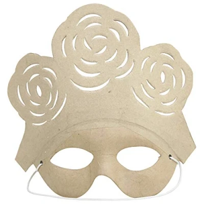 Abbildung von Décopatch AC806C Maske aus Pappmaché, Rita 6x16x12,5 cm, 1 Stück