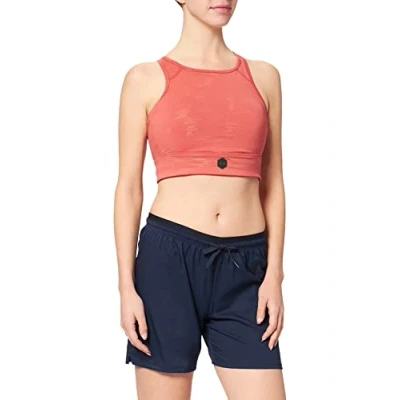 Abbildung von Under Armour Damen Sport Bra Rush Metallic Bra, Rosa, LG, 1351057 692