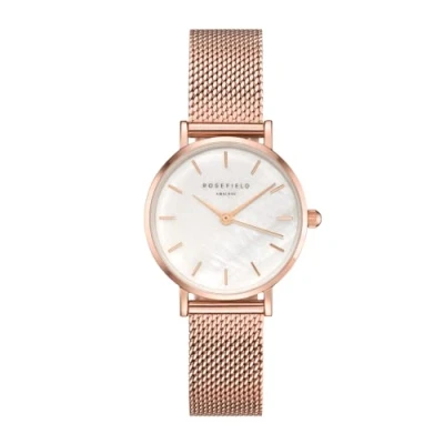 Abbildung von Rosefield Small EDIT Uhr Rose goldcoloured, Damen, Größe: One Size, gold coloured