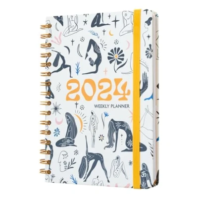 Abbildung von Grupo Erik Kalender 2024 Buchkalender Yoga Planer Terminplaner A5 Jahreskalender Buch Terminkalender Offizielle Lizenz