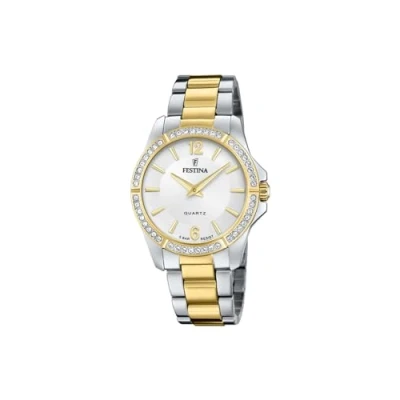 Abbildung von Festina Uhr, Damen, Größe: One Size, Silver coloured/gold coloured